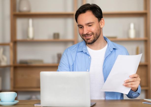 A client utilizing certified and accurate marriage doc translations in Washington to meet government submission standards.