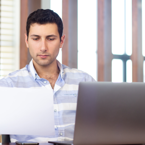 A customer is benefiting from document translation for government agencies in Washington for official use and submission.