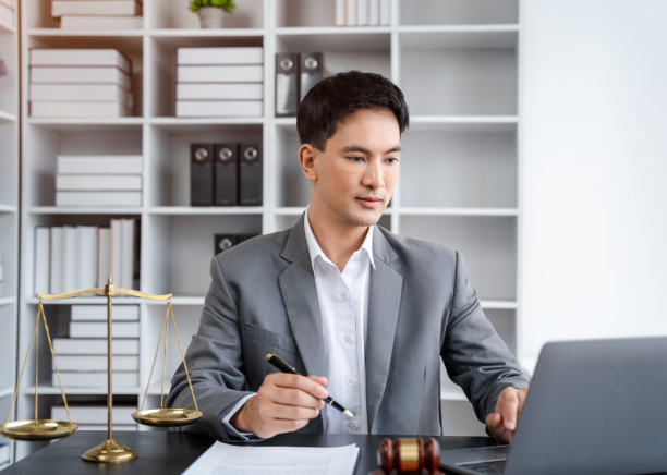 Lawyer is using certified legal translation services in Washington to ensure accuracy in legal document submissions.